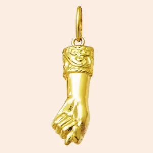 Pingente Figuinha Ouro 18K
