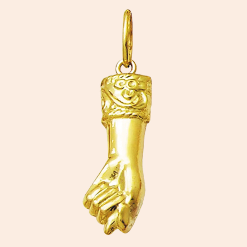 Pingente Figuinha Ouro 18K