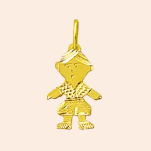 Pingente Menino Ouro 18K