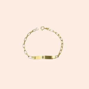 Pulseira De Chapinha Grossa