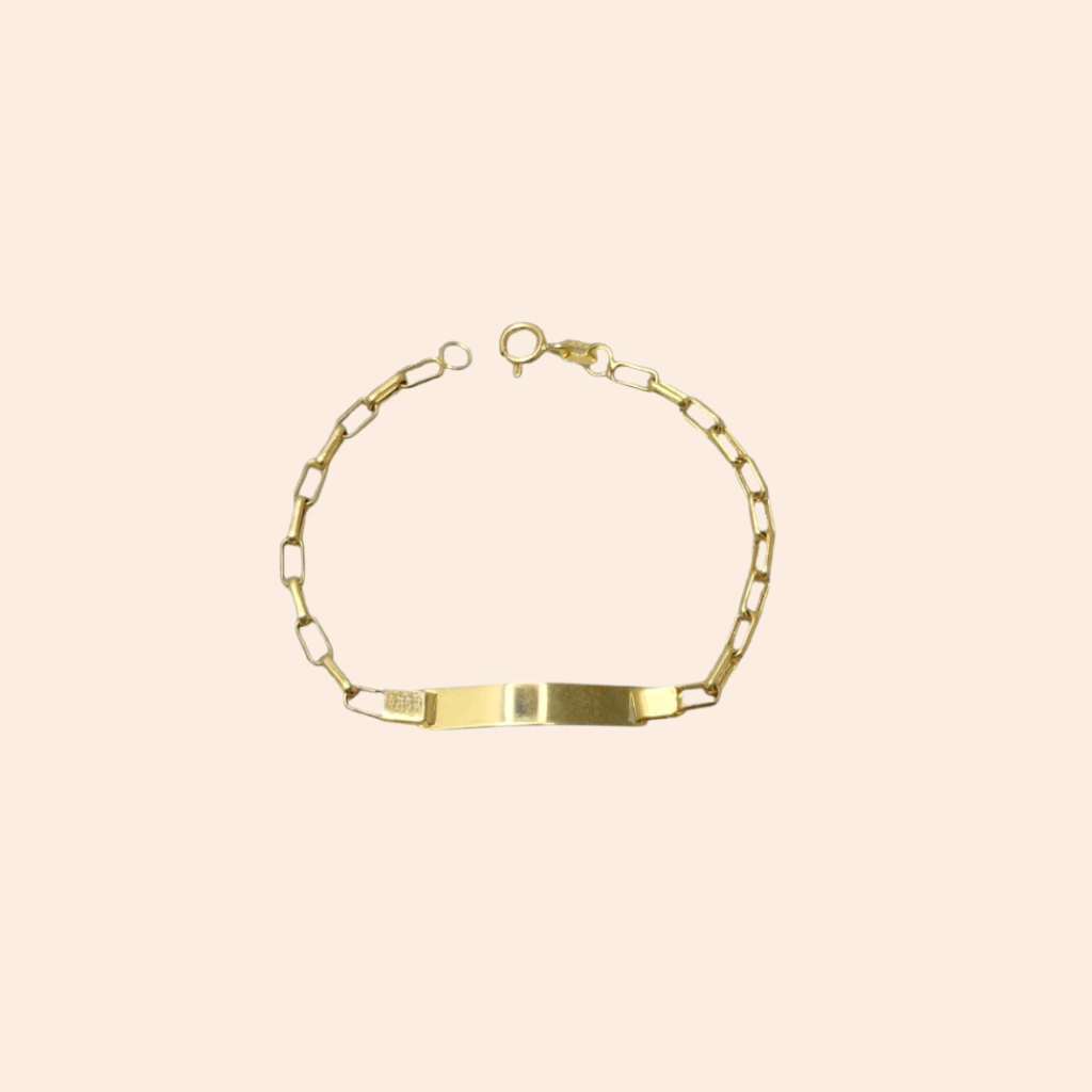 Pulseira De Chapinha Grossa