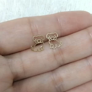 Brinco Baby Cachorro Vazado