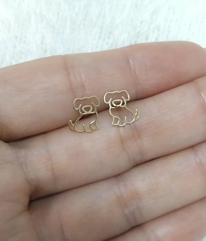 Brinco Baby Cachorro Vazado