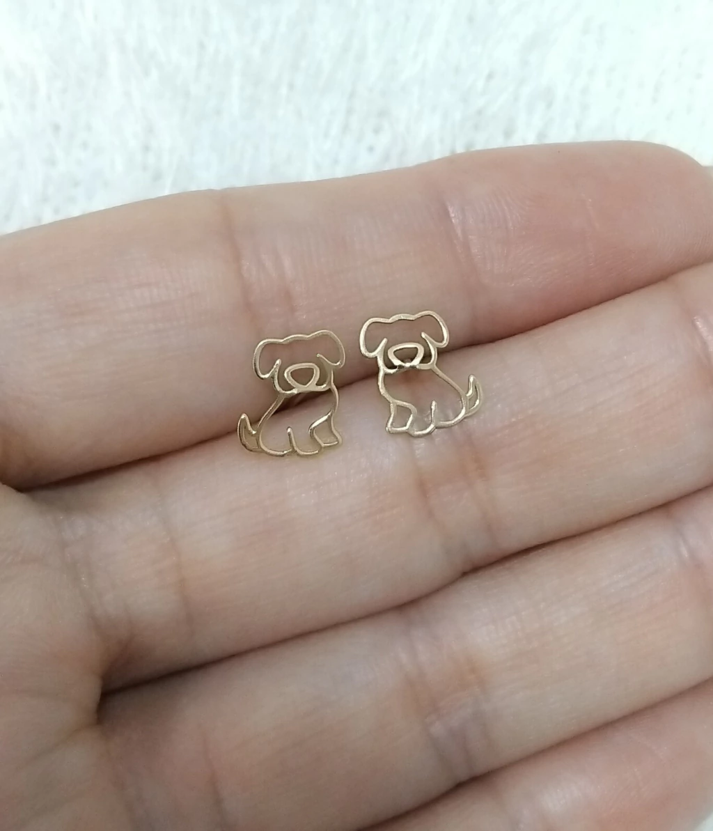 Brinco Baby Cachorro Vazado