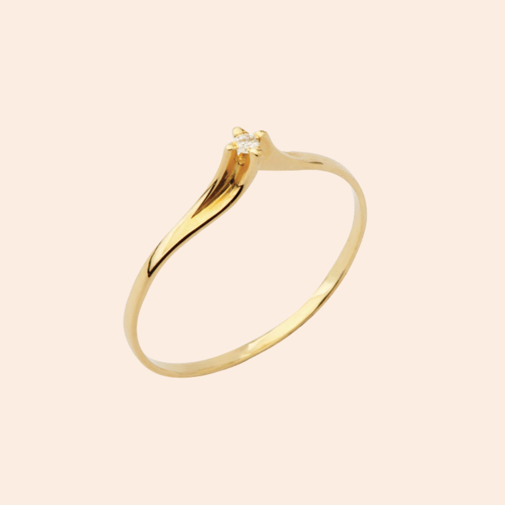 Solitário De Brilhante