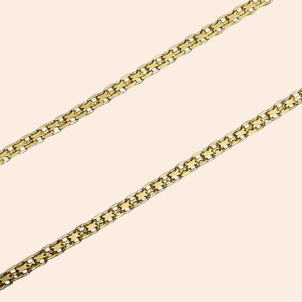 Corrente Bismark Ouro Amarelo 18K