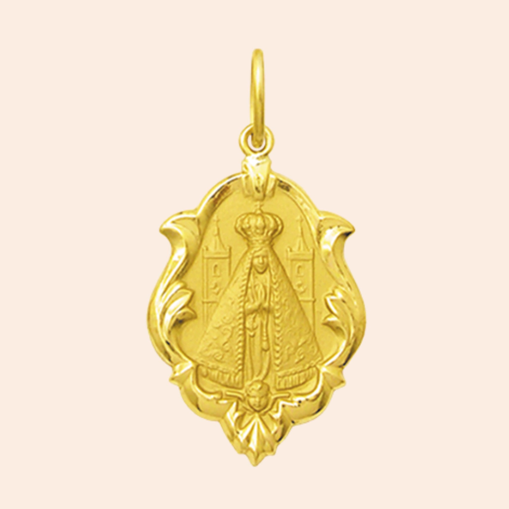 Pingente nossa Senhora Aparecida Ouro 18K