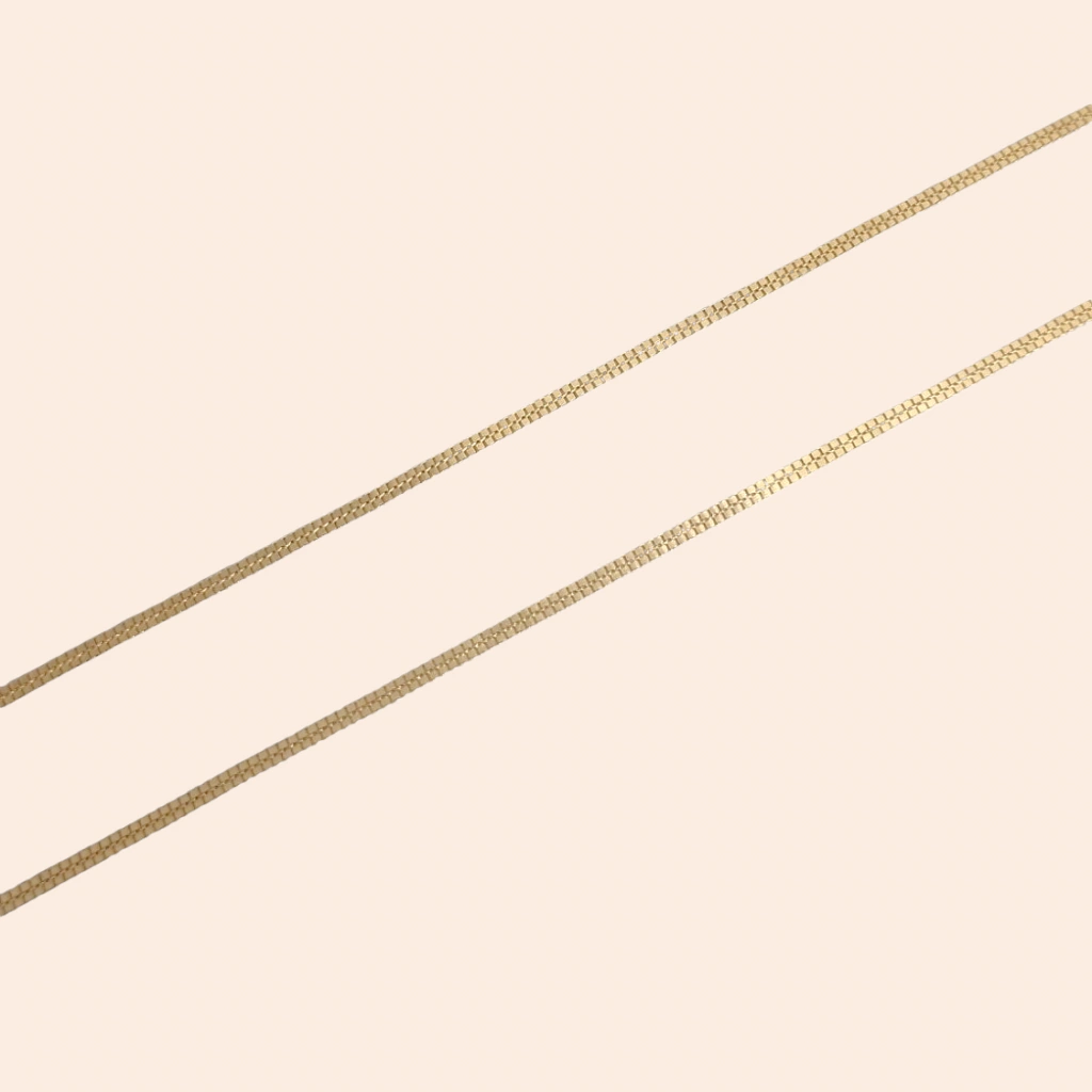 Corrente Veneziana Dupla Ouro Amarelo 18K