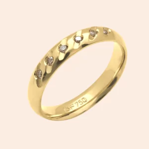 Aliança Big Passion Marks Ouro Amarelo 18K