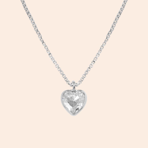 Ponto de Luz - Coração - Prata