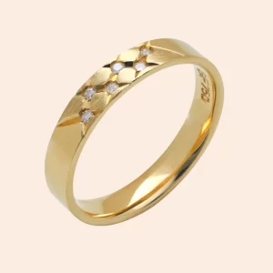 Aliança Fábula em Ouro 18k Amarelo