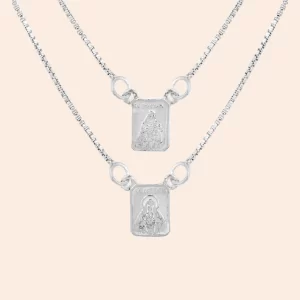 Escapulário A em Prata