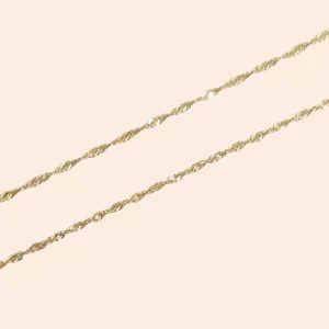 Corrente Singapura Ouro Amarelo 18K