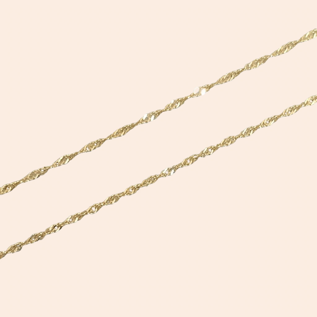 Corrente Singapura Ouro Amarelo 18K