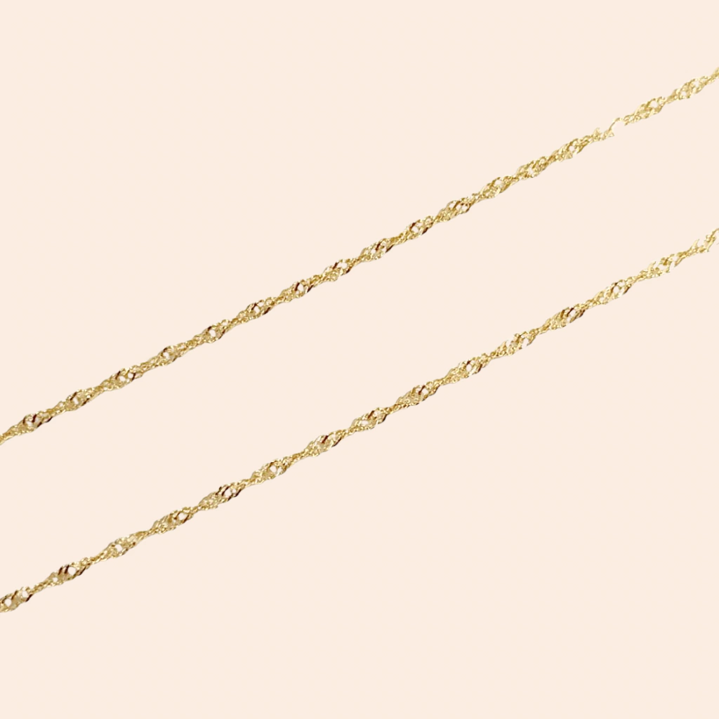 Corrente Singapura Ouro Amarelo 18K