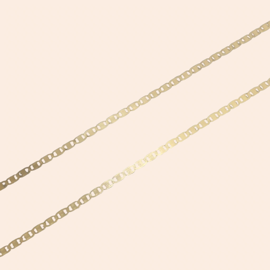 Corrente Piastrini Ouro Amarelo 18K