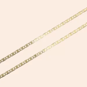 Corrente Piastrini Ouro Amarelo 18K