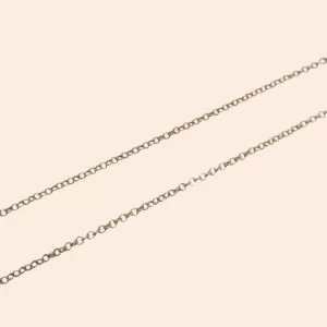 Corrente Elo Português Ouro Amarelo 18K