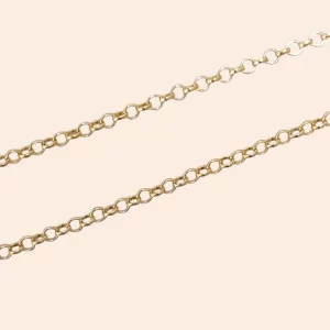 Corrente Elo Português Ouro 18K