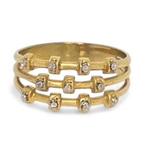 Anel Lumina Ouro 18k