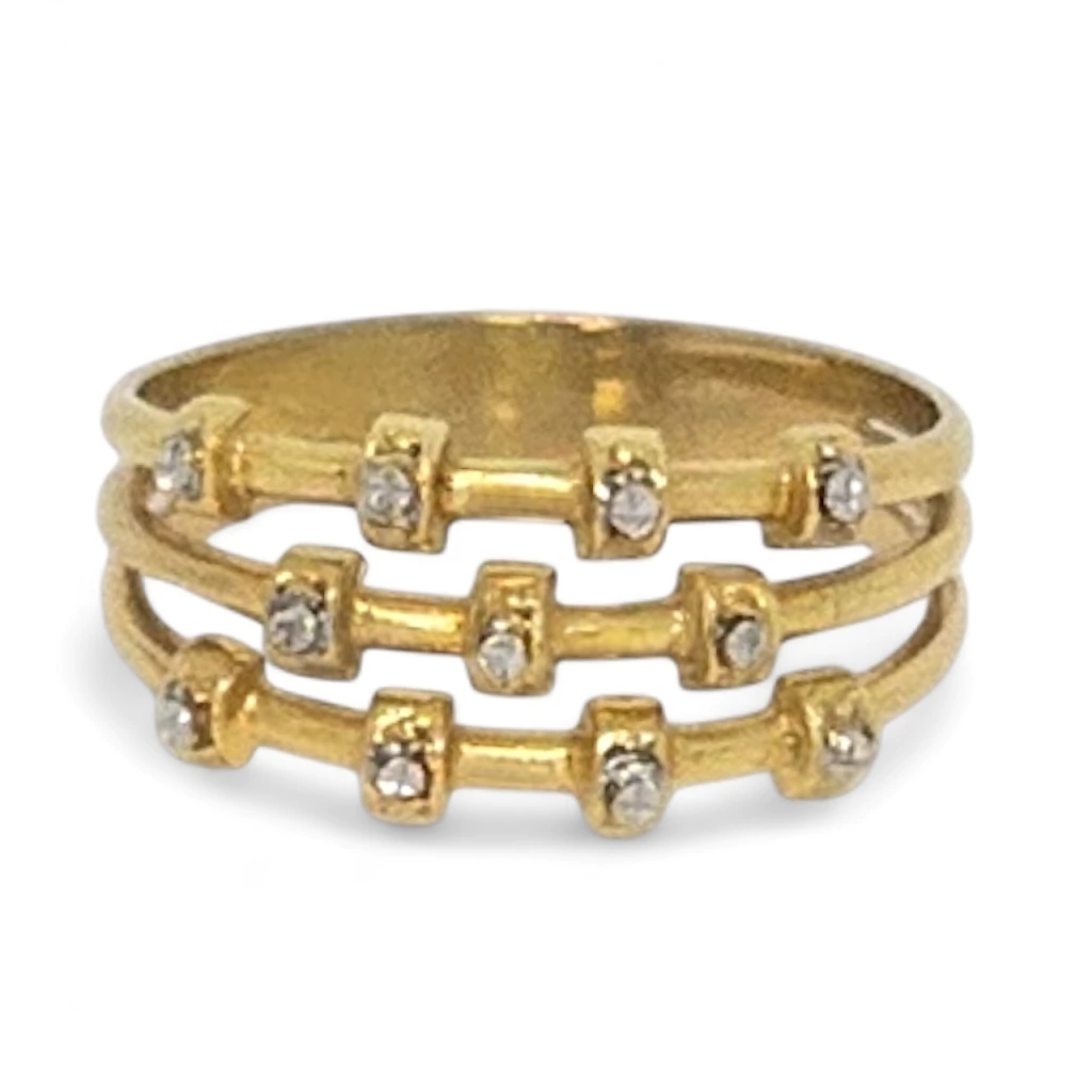 Anel Lumina Ouro 18k