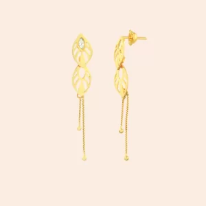 Brinco Pendurado Com Corrente