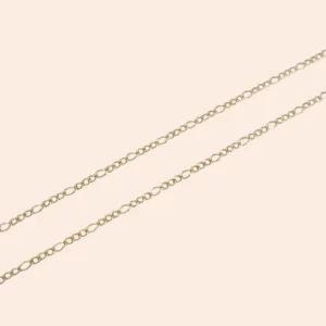 Corrente Elo 3x1 Ouro Amarelo 18K