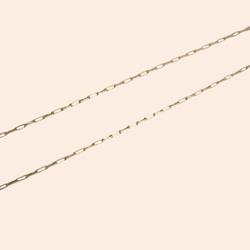 Corrente Elo Retangular Aberto Ouro Amarelo 18K (cópia)