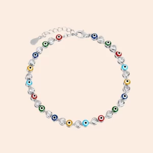 Pulseira Olhos Gregos Coloridos