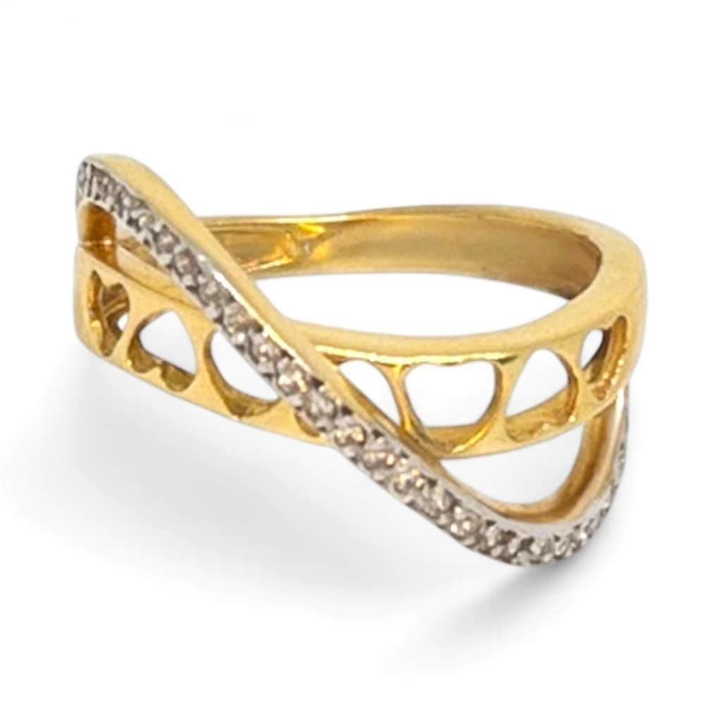 Anel Realeza Ouro 18k
