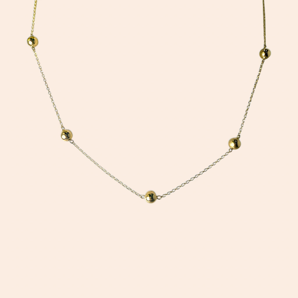 Gargantilha Com Bolinha